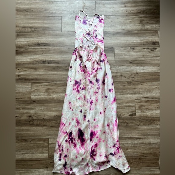 BARDOT TIE DYE SLIP DRESS Color: Purple Tie Dye Women’s Sz XS NWT - Picture 8 of 16